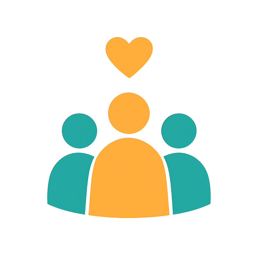 Connected in harmony icon